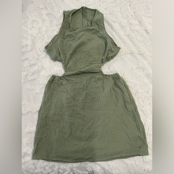 Cut Out Waist Mini dress- Large - Picture 5 of 5